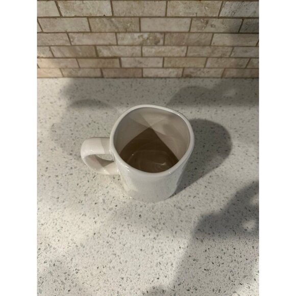 Rae Dunn Super Man Mug Large Coffee Cup Ceramic Magenta LL Farmhouse Gift 20oz - Picture 3 of 3